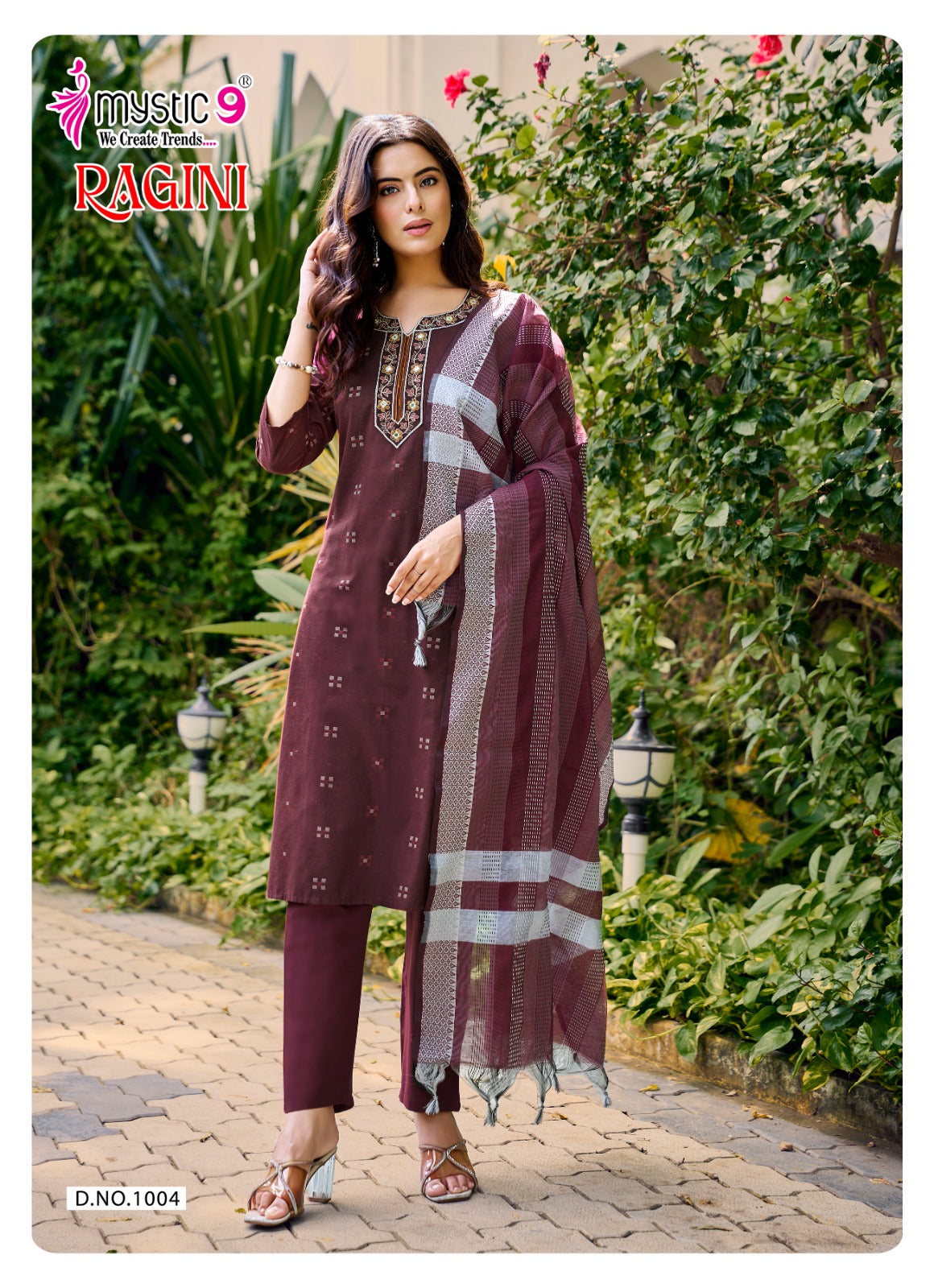 Ragini Vol 1 Mystic 9 Handloom Readymade Pant Style Suits Exporter Gujarat