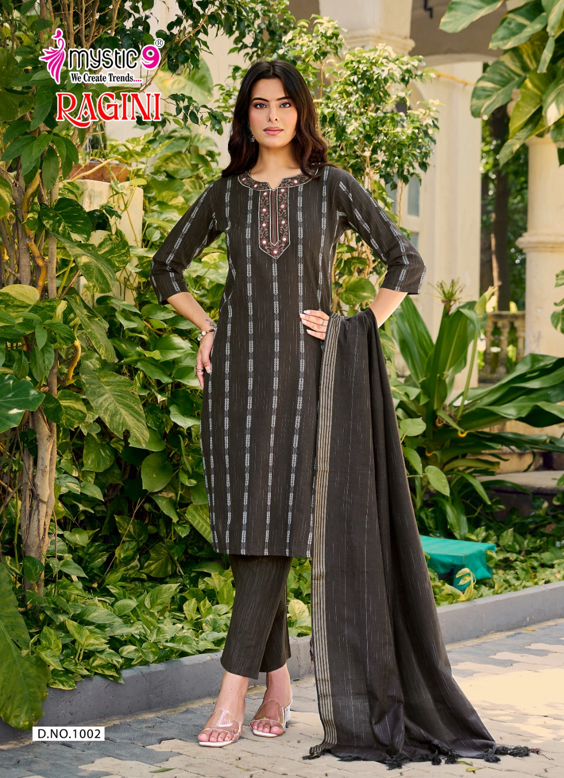 Ragini Vol 1 Mystic 9 Handloom Readymade Pant Style Suits Exporter Gujarat