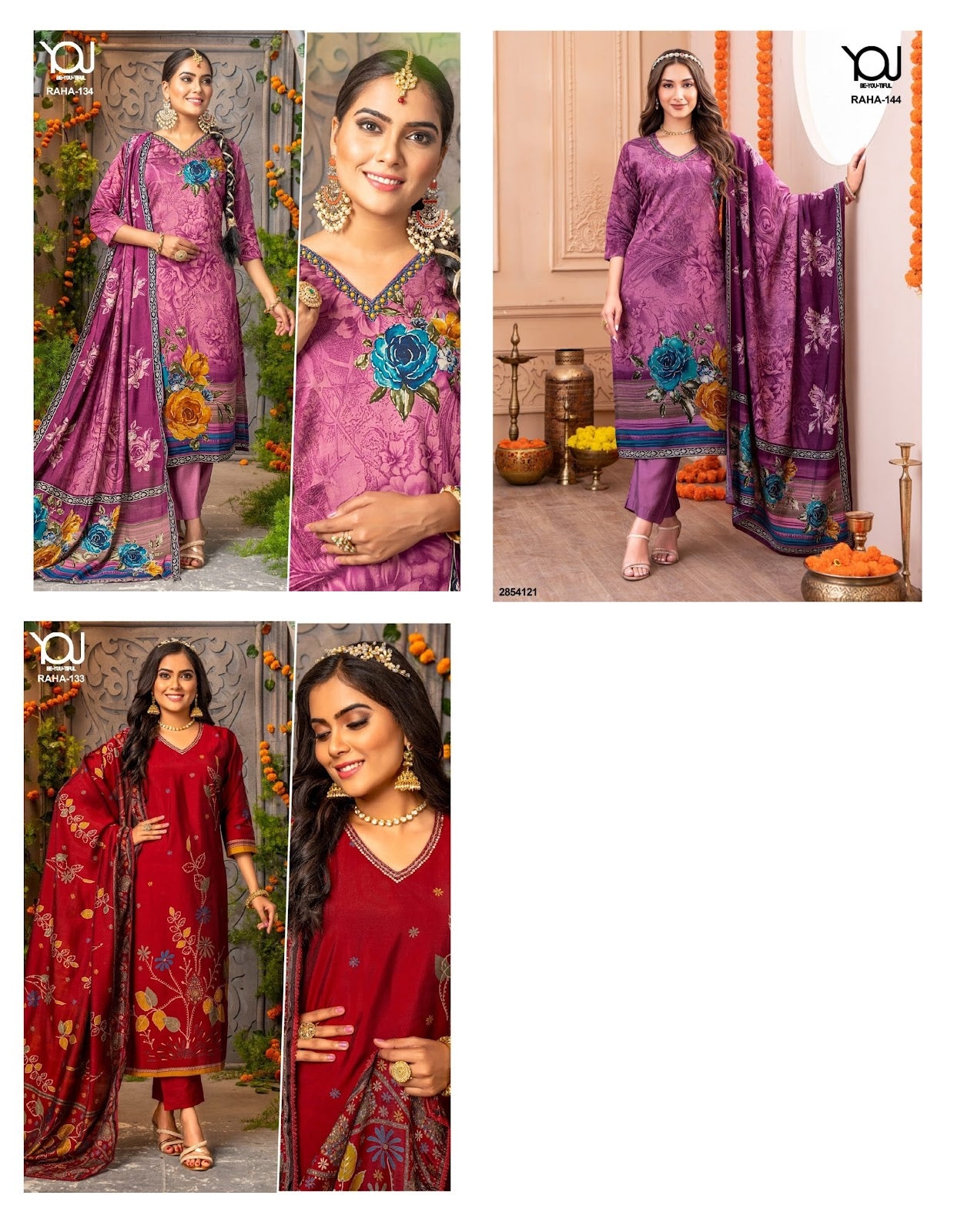 Raha You Modal Readymade Pant Style Suits Wholesale Price