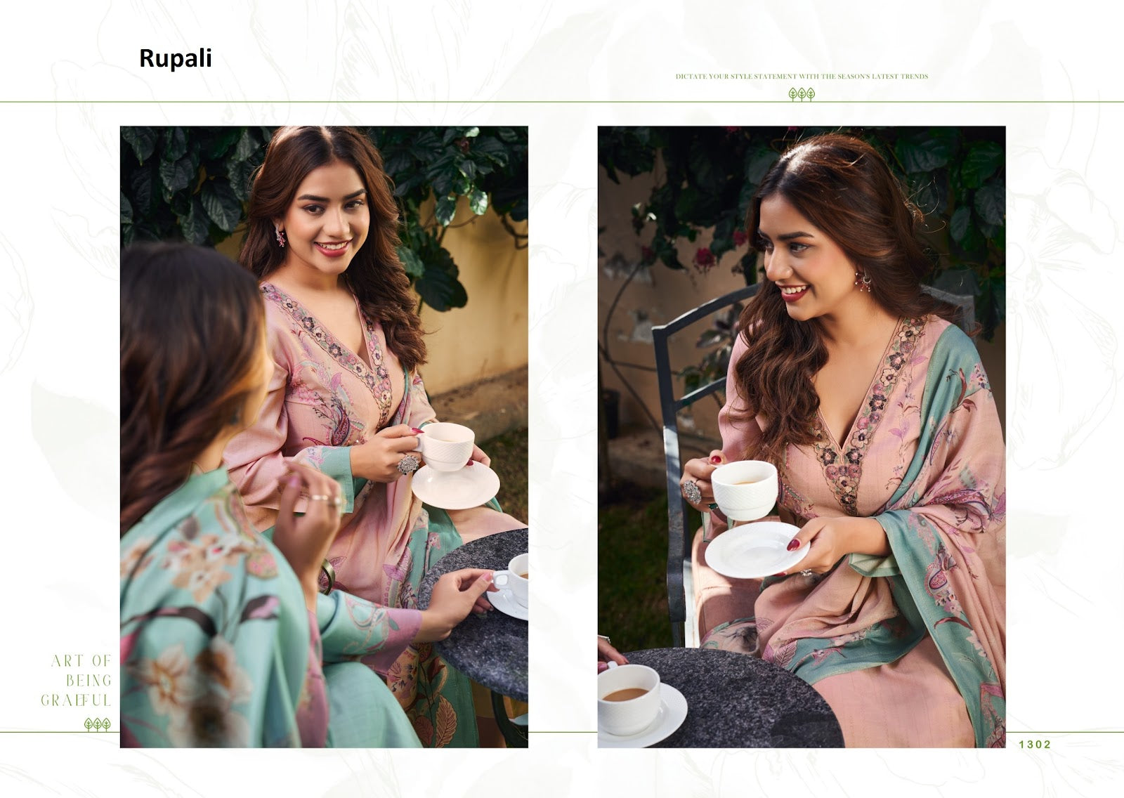 Rahi Vol 5 Rupali Pashmina Suits Exporter Gujarat