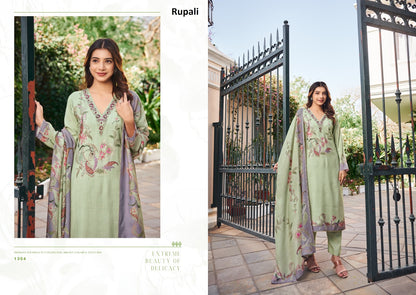 Rahi Vol 5 Rupali Pashmina Suits Exporter Gujarat
