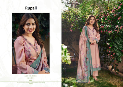 Rahi Vol 5 Rupali Pashmina Suits Exporter Gujarat