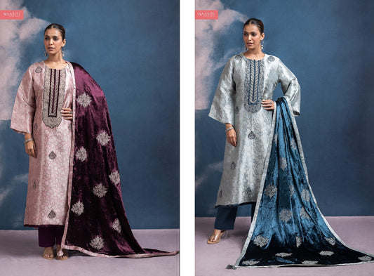 Rahyaz Naariti Velvet Suits Supplier Ahmedabad