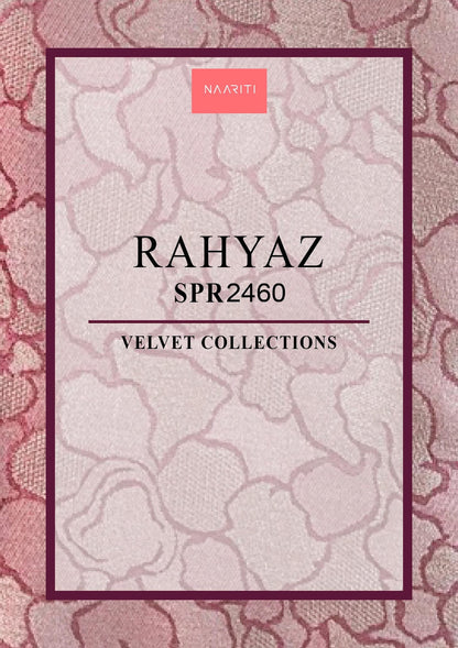 Rahyaz Naariti Velvet Suits Supplier Ahmedabad
