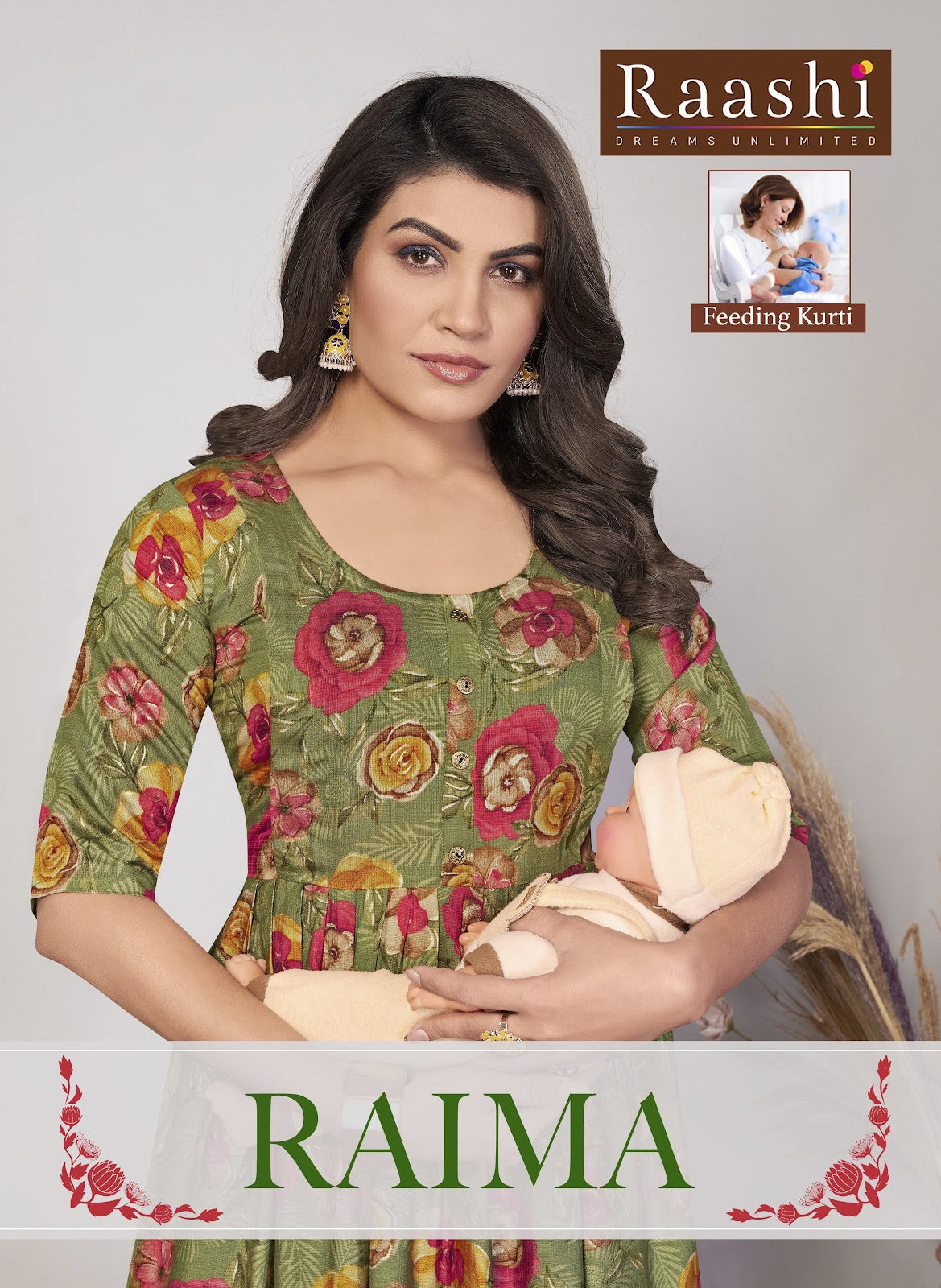 Raima Raashi Vertical Feeding Kurtis Supplier Gujarat