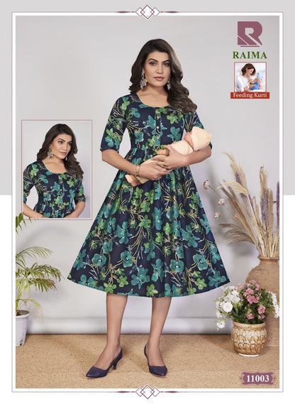 Raima Raashi Vertical Feeding Kurtis Supplier Gujarat