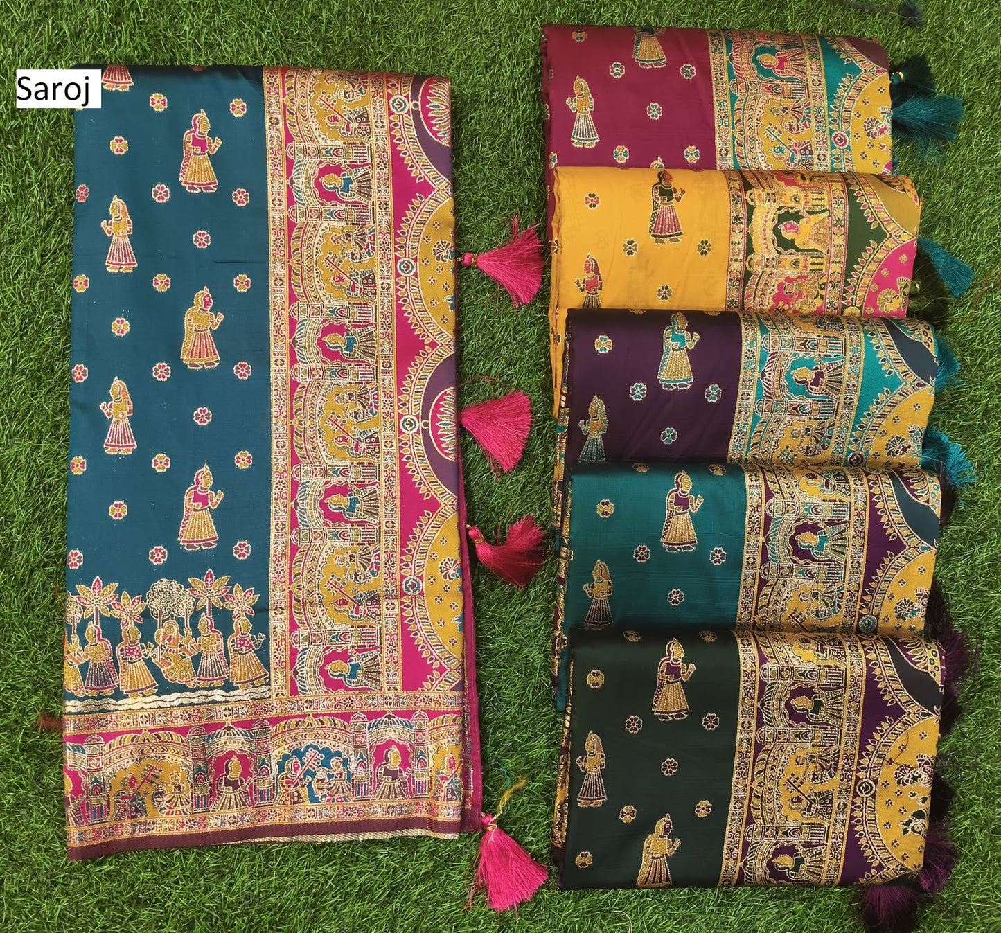 Rainaa Silk Saroj Pure Sarees Exporter