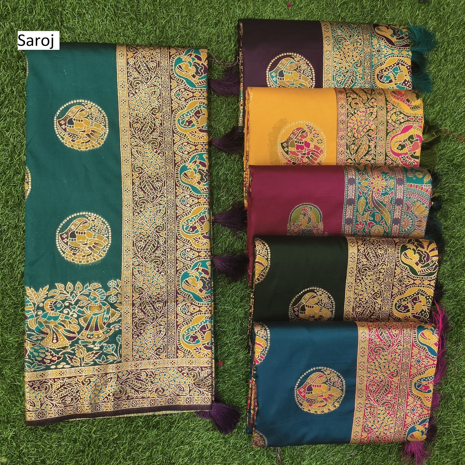 Rainaa Silk Saroj Pure Sarees Exporter