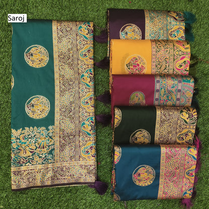 Rainaa Silk Saroj Pure Sarees Exporter