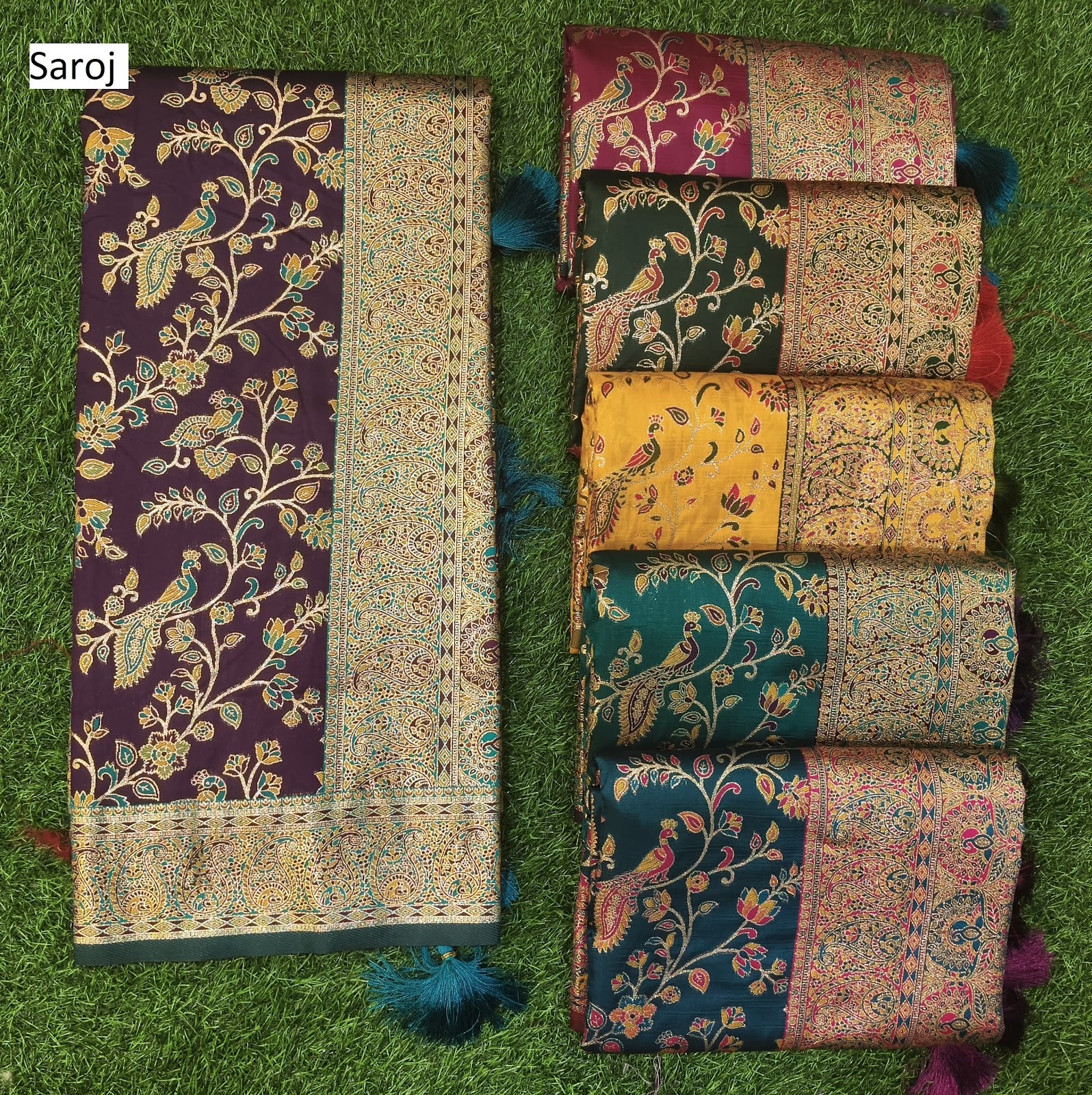 Rainaa Silk Saroj Pure Sarees Exporter