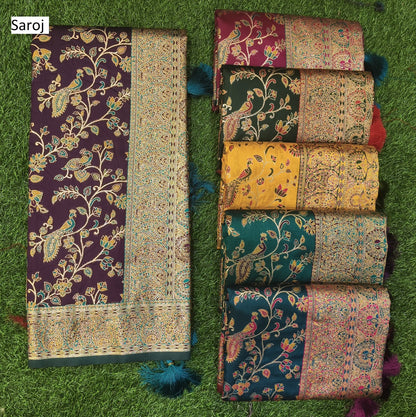 Rainaa Silk Saroj Pure Sarees Exporter
