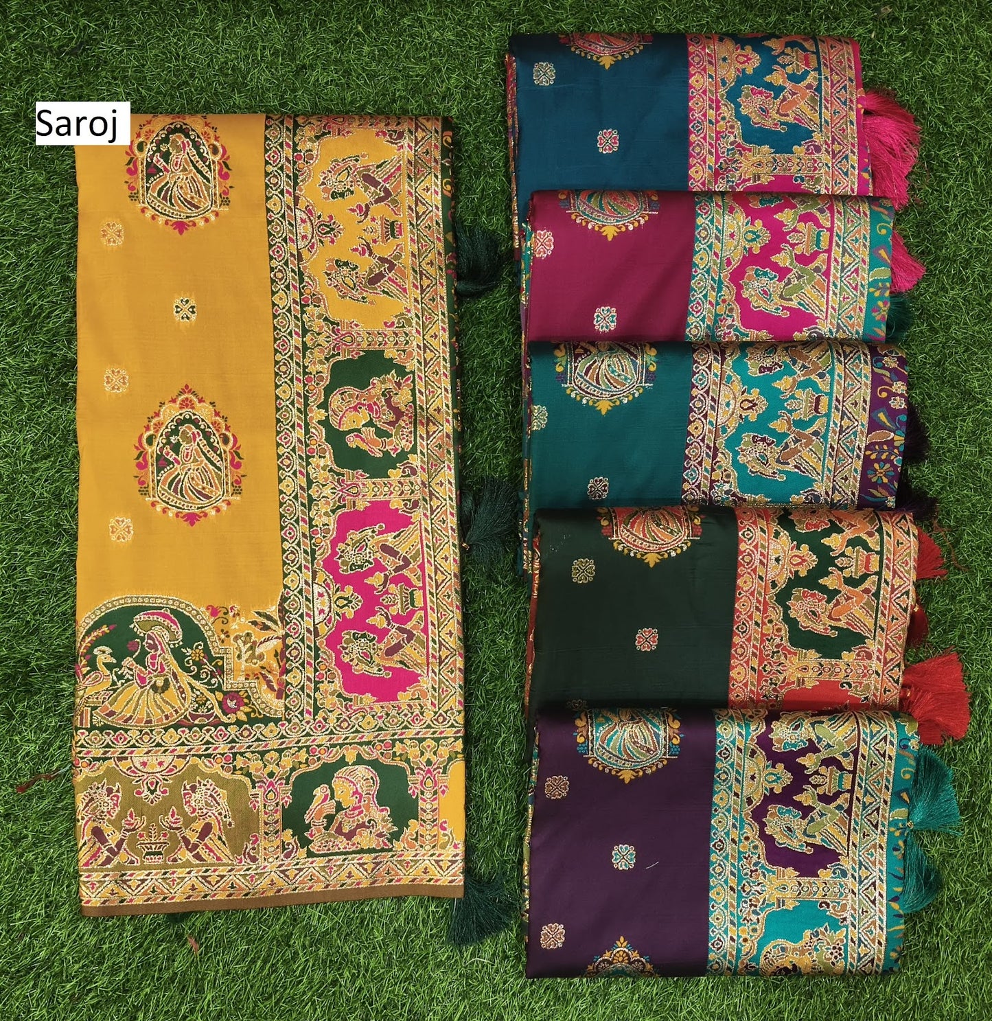 Rainaa Silk Saroj Pure Sarees Exporter