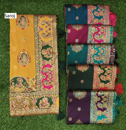 Rainaa Silk Saroj Pure Sarees Exporter