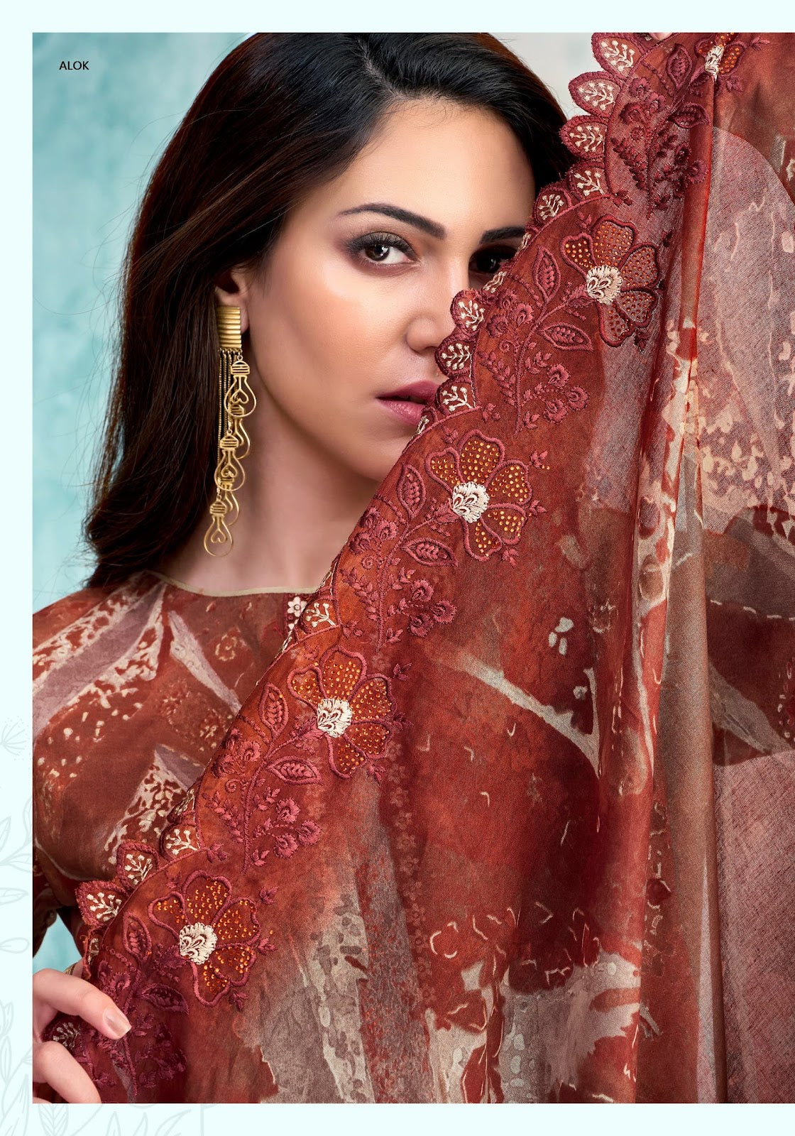 Rainbow Edition 2 Alok Cambric Cotton Karachi Salwar Suits Manufacturer India