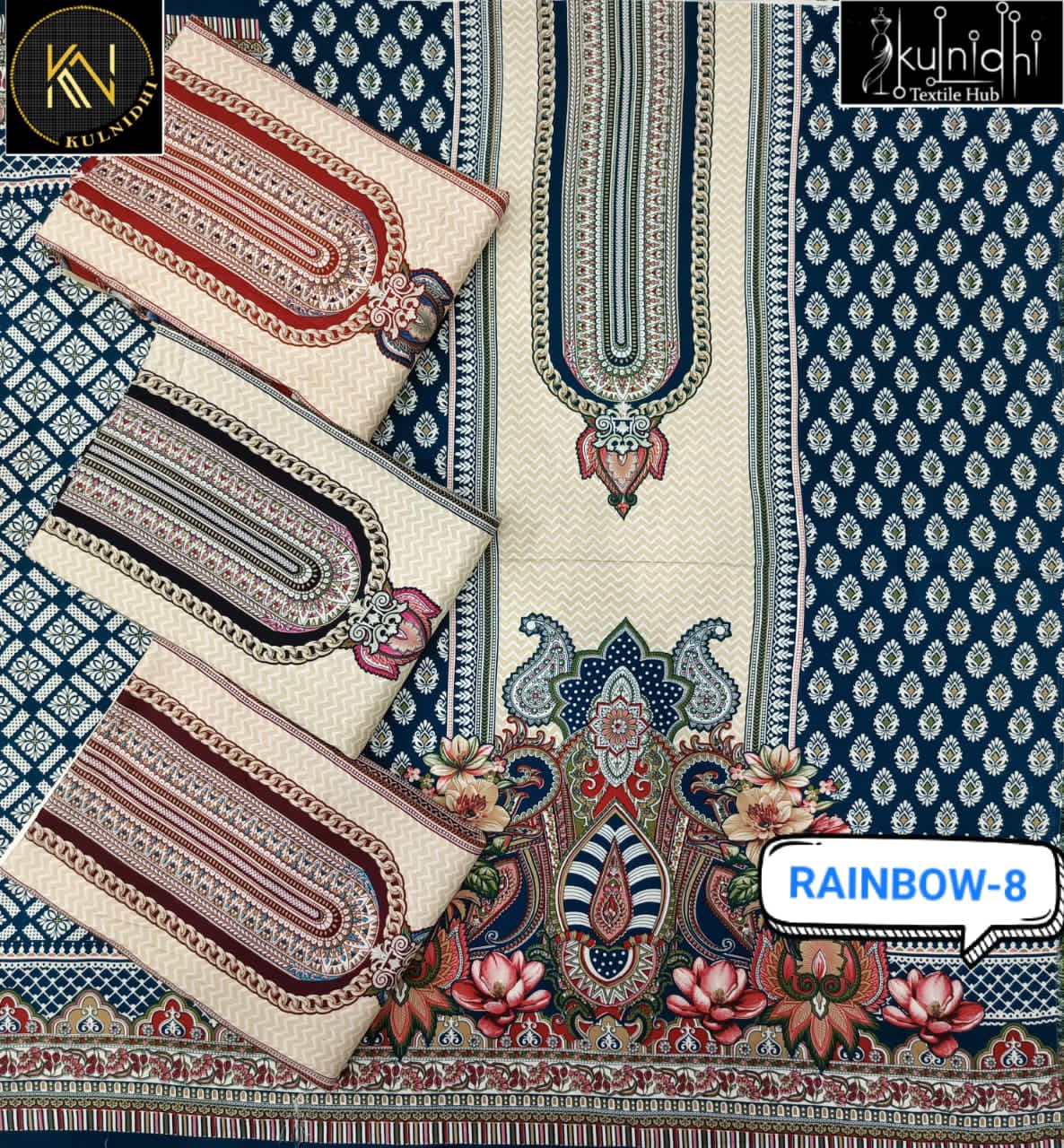 Rainbow Kulnidhi Viscose Reyon Salwar Suits Manufacturer Ahmedabad