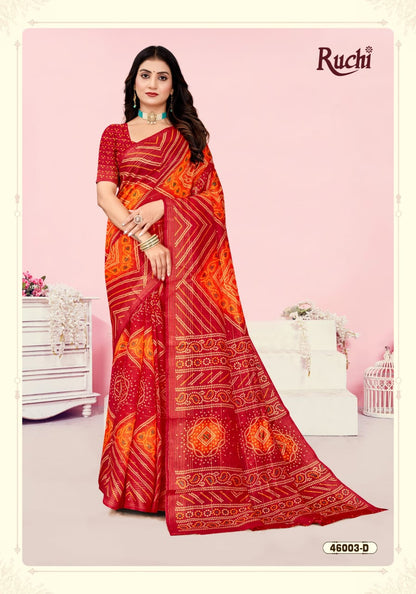 Rainbow Silk 2 Ruchi Linen Silk Sarees Manufacturer Gujarat