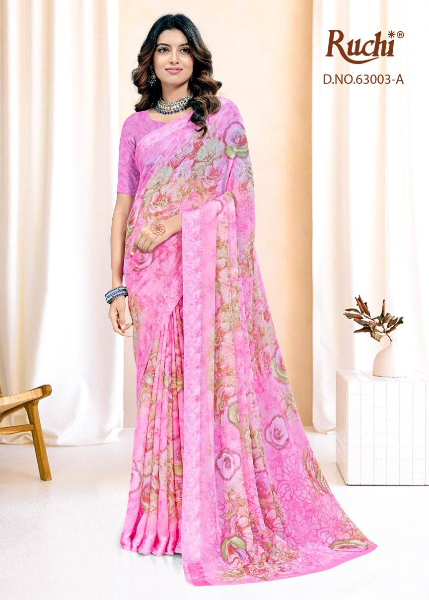Rainbow Vol 6 Ruchi Sarees Exporter