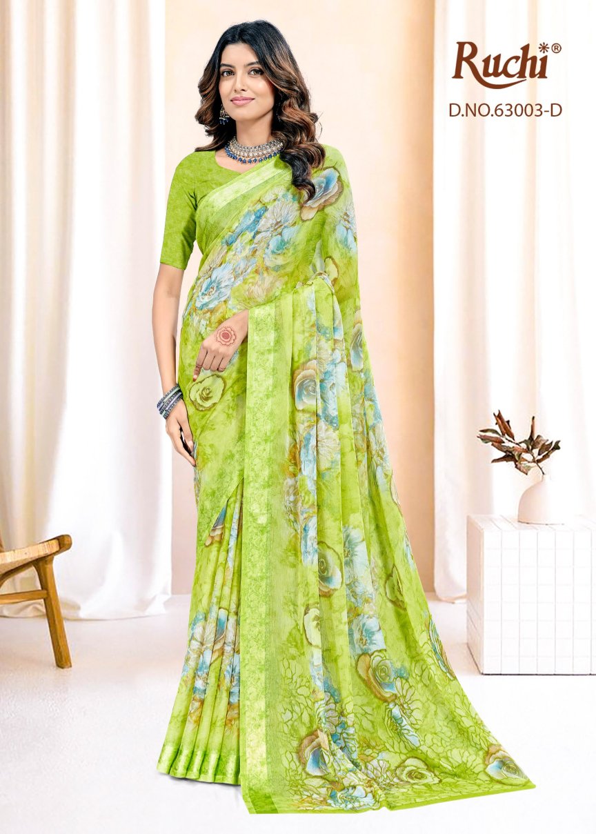 Rainbow Vol 6 Ruchi Sarees Exporter