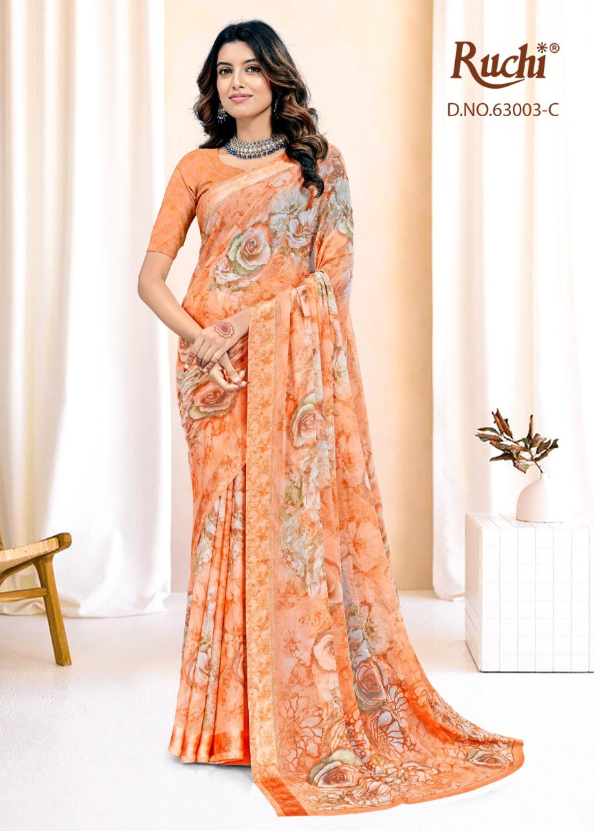 Rainbow Vol 6 Ruchi Sarees Exporter
