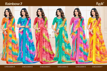Rainbow Vol 7 Ruchi Sarees Supplier