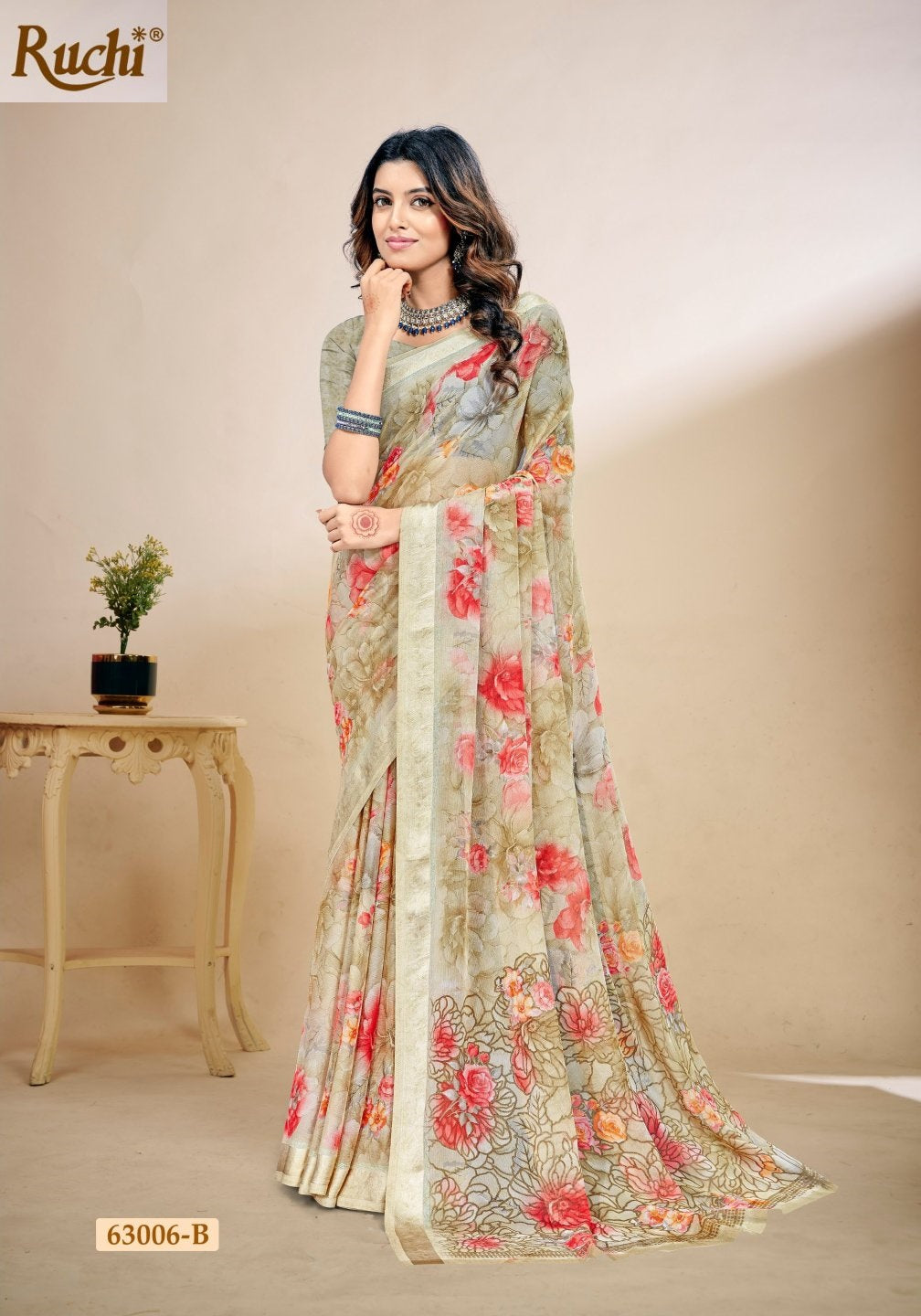 Rainbow Vol 8 Ruchi Sarees Manufacturer