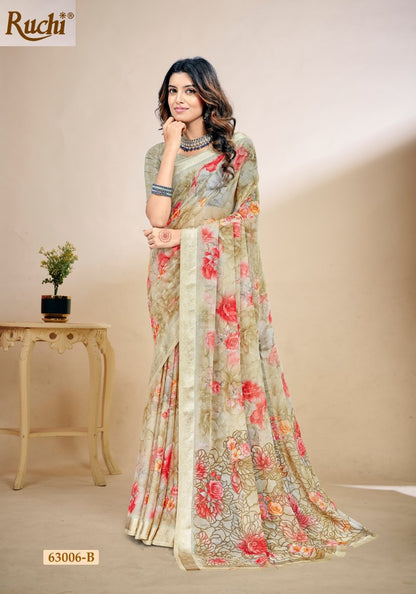 Rainbow Vol 8 Ruchi Sarees Manufacturer