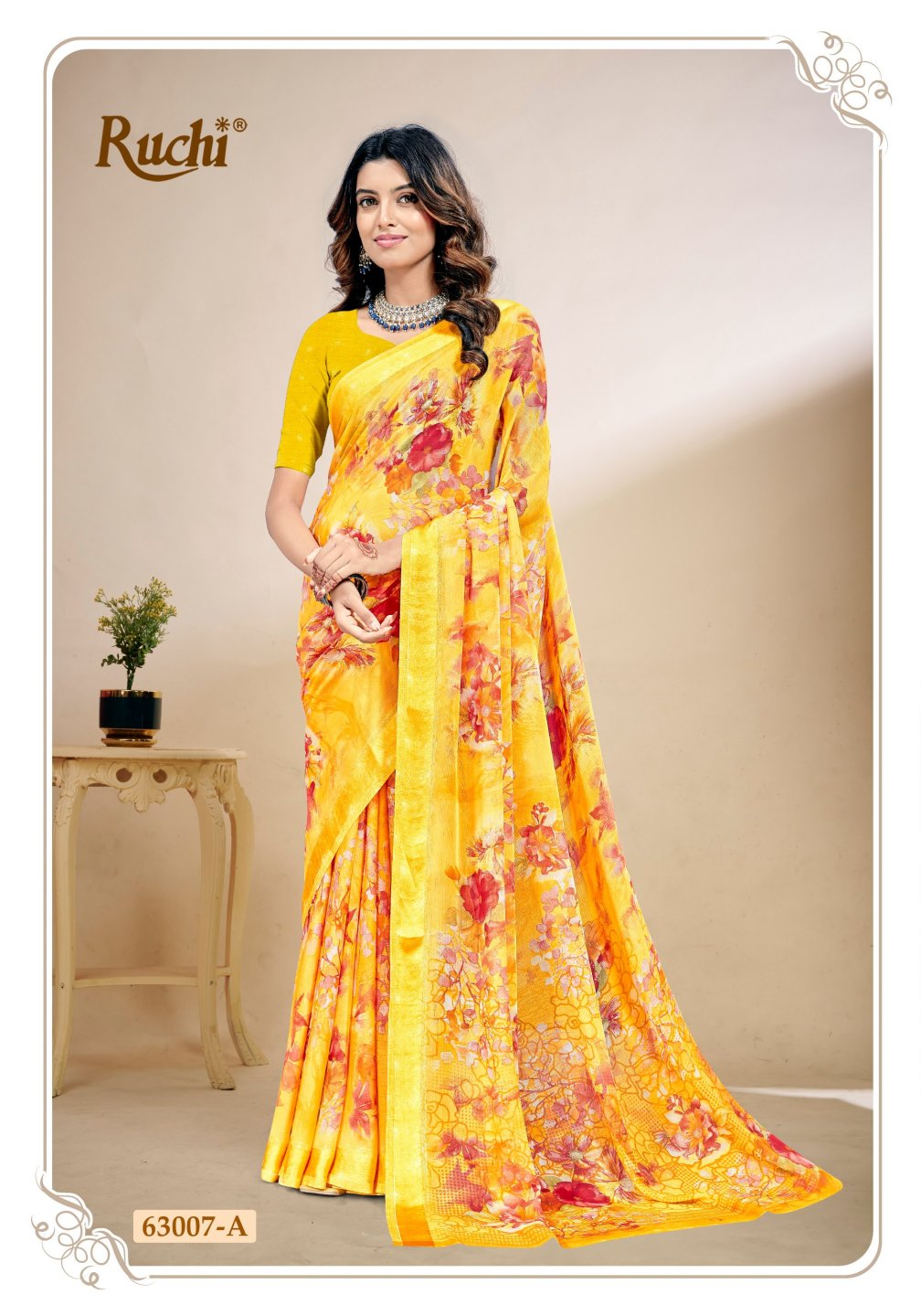 Rainbow Vol 8 Ruchi Sarees Manufacturer