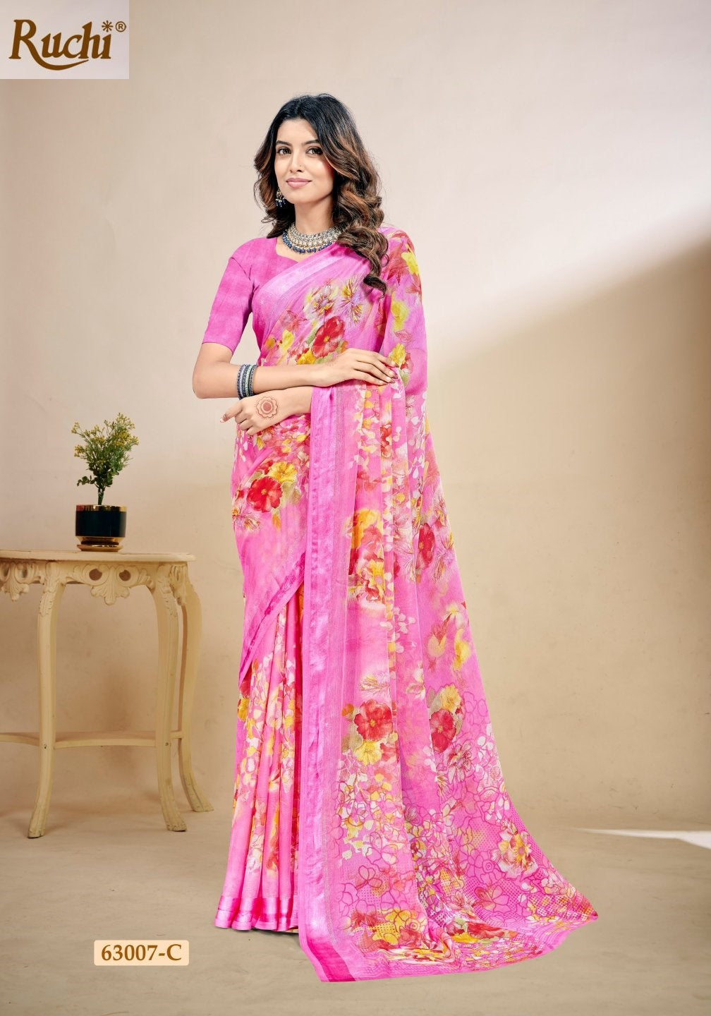 Rainbow Vol 8 Ruchi Sarees Manufacturer