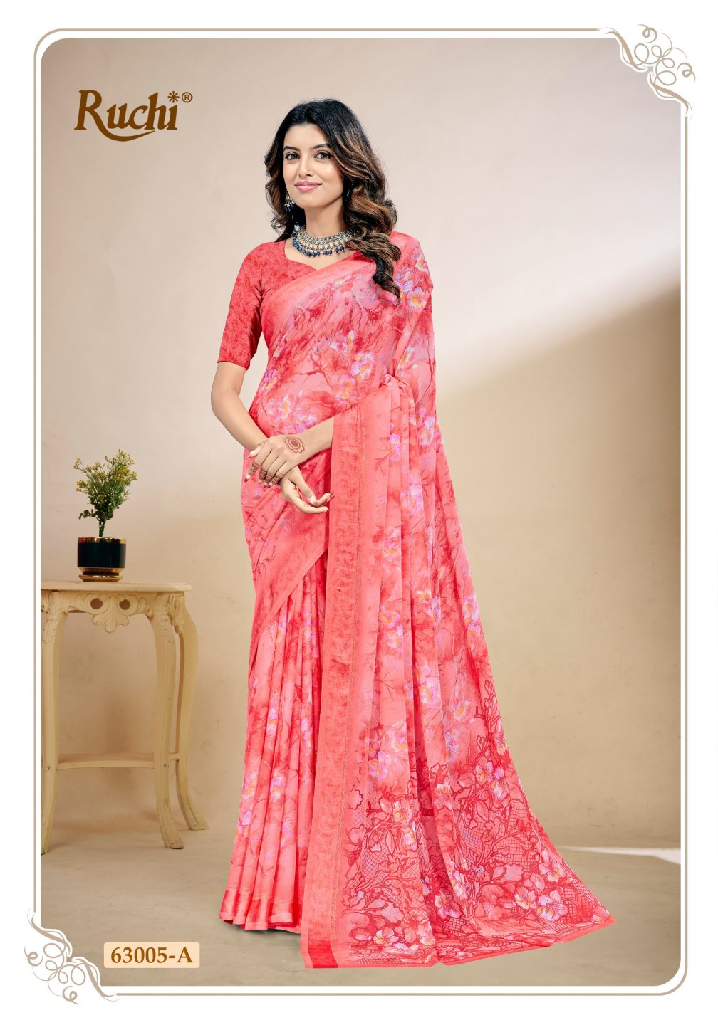 Rainbow Vol 8 Ruchi Sarees Manufacturer