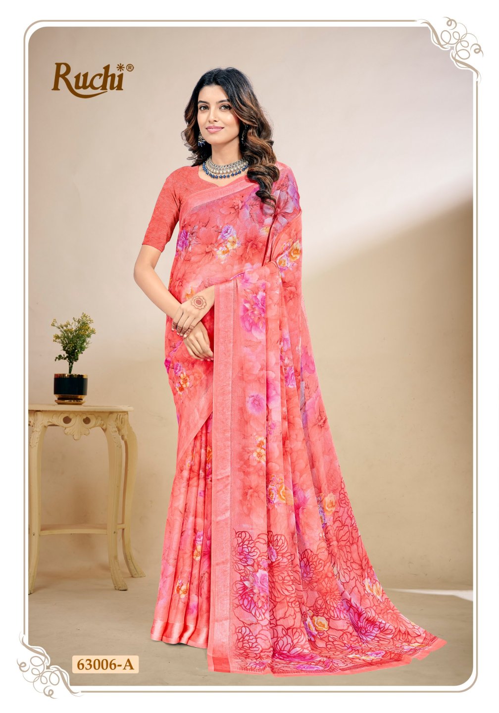 Rainbow Vol 8 Ruchi Sarees Manufacturer