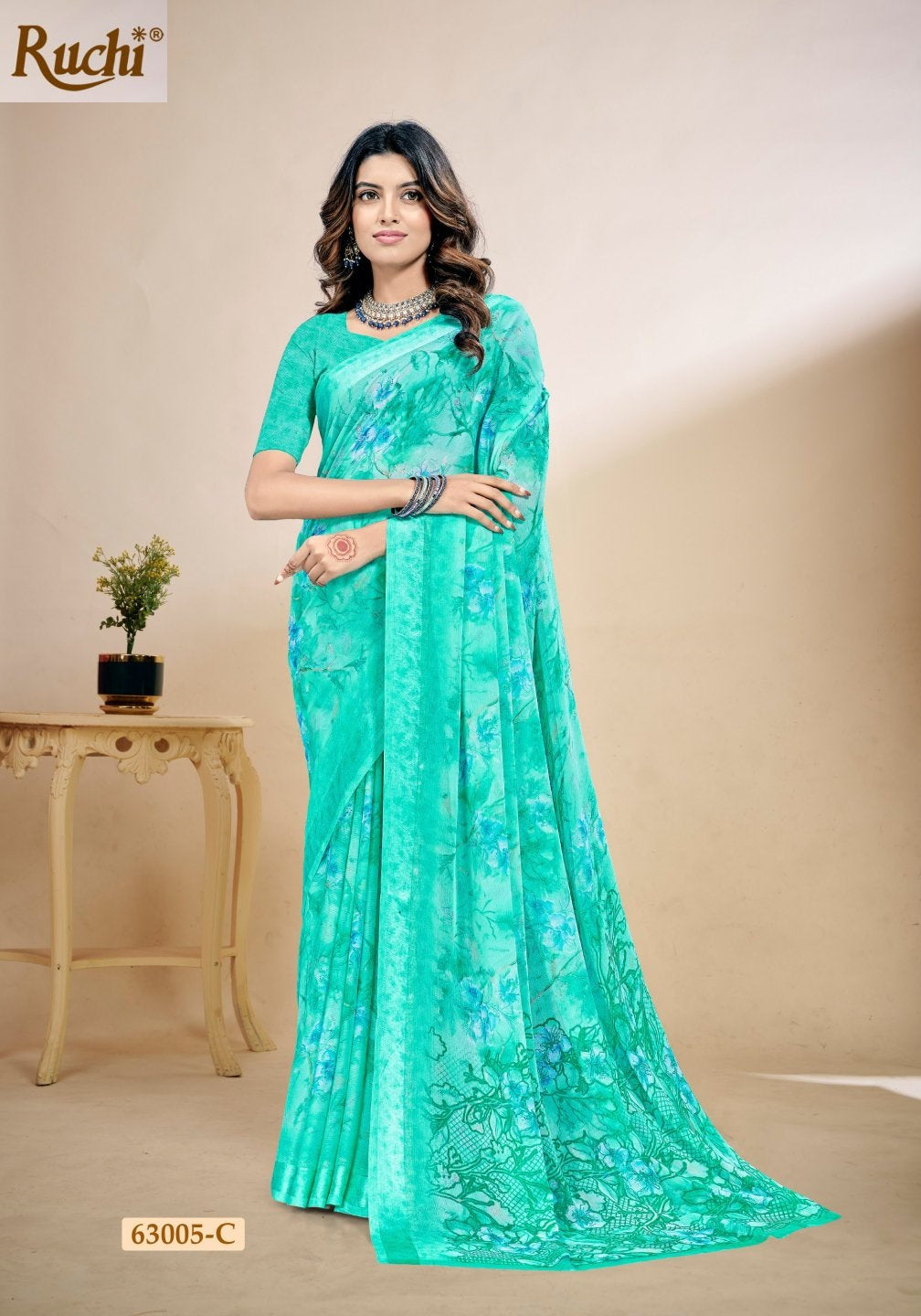 Rainbow Vol 8 Ruchi Sarees Manufacturer