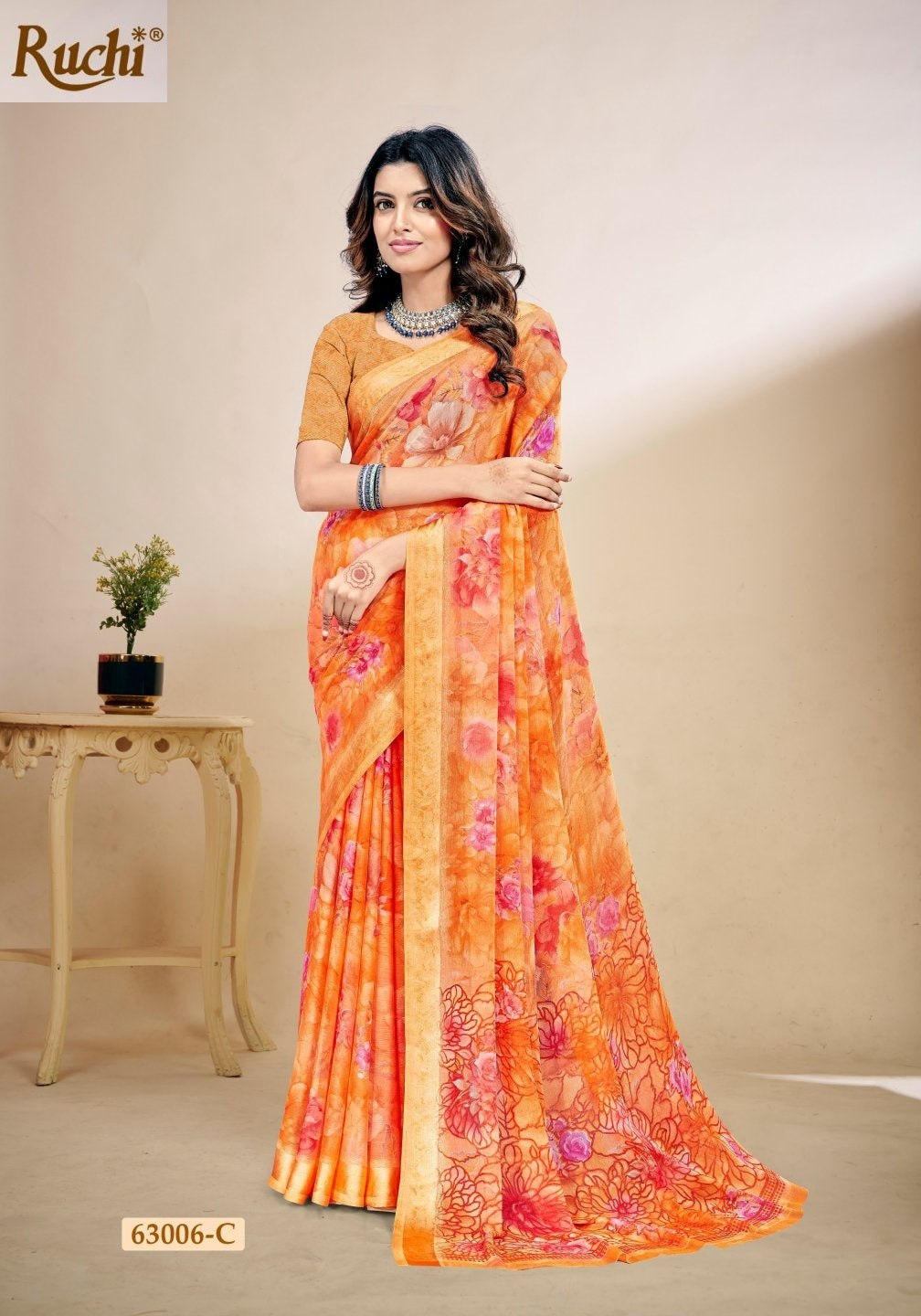 Rainbow Vol 8 Ruchi Sarees Manufacturer