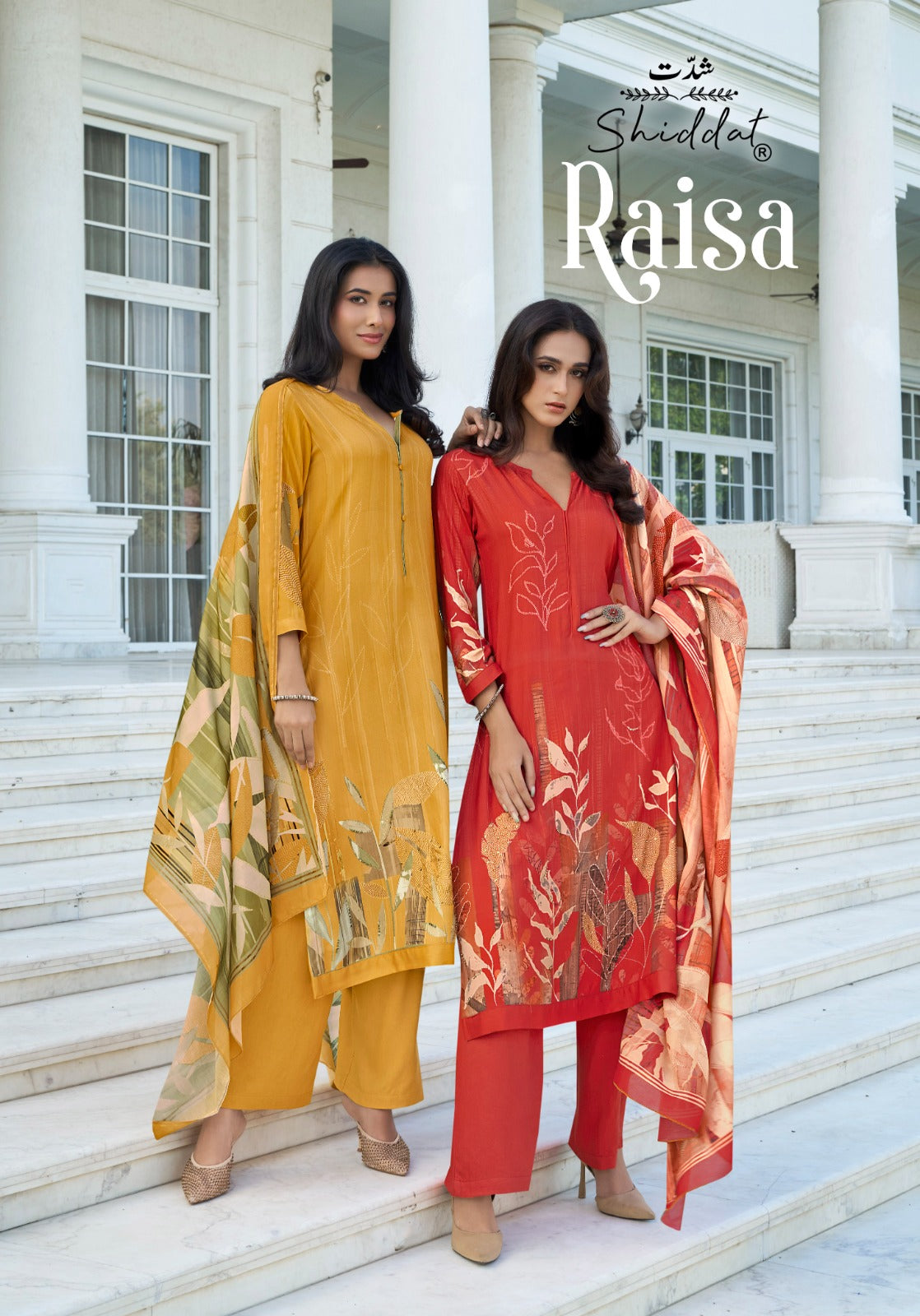 Raisa Shiddat Pashmina Suits Manufacturer Gujarat