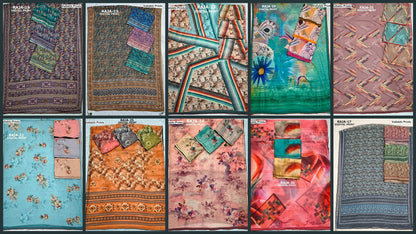 Raja Vallabhi Prints Weightless Sarees Wholesale Price
