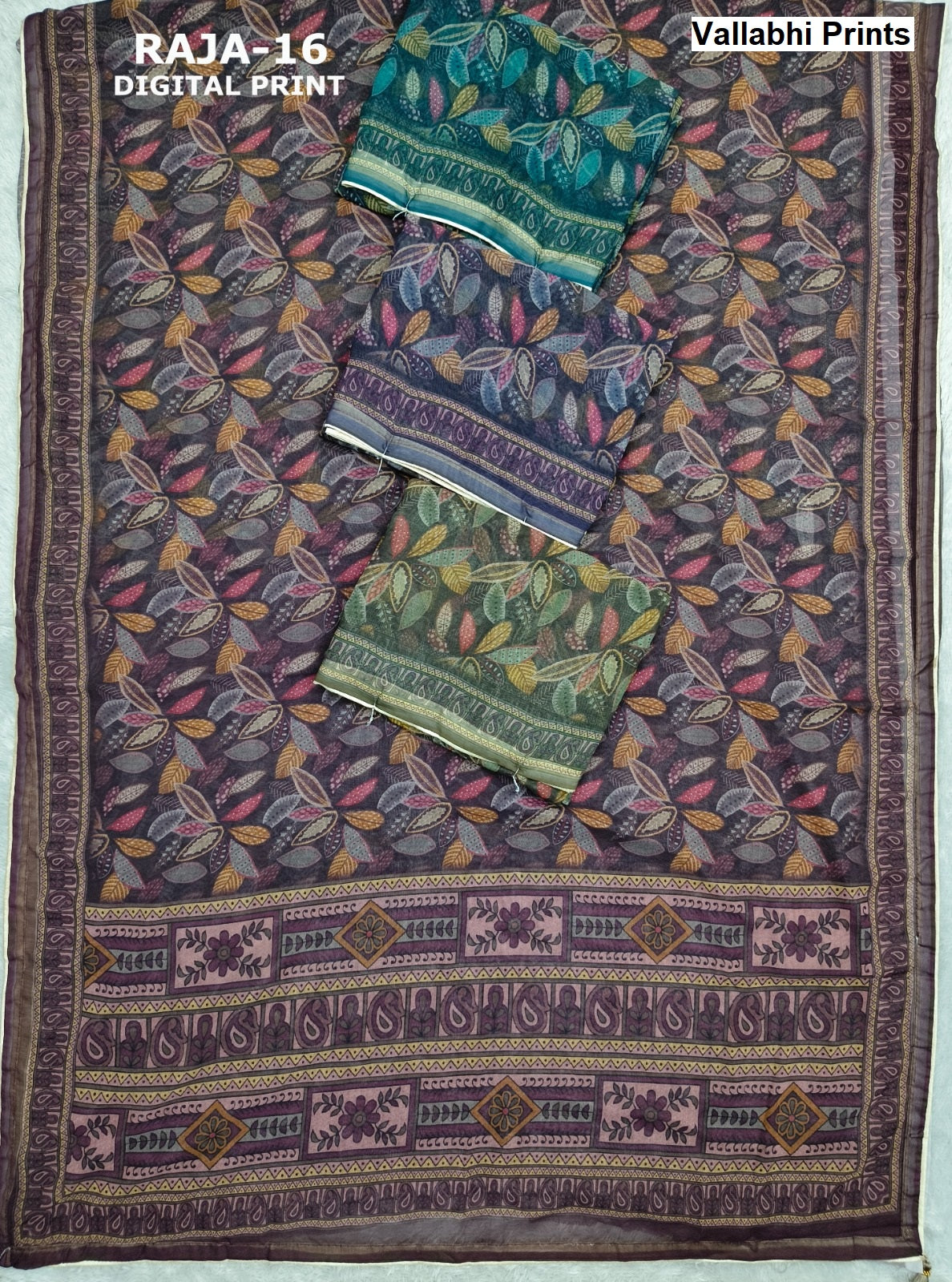 Raja Vallabhi Prints Weightless Sarees Wholesale Price