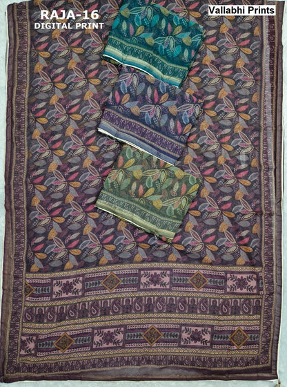 Raja Vallabhi Prints Weightless Sarees Wholesale Price
