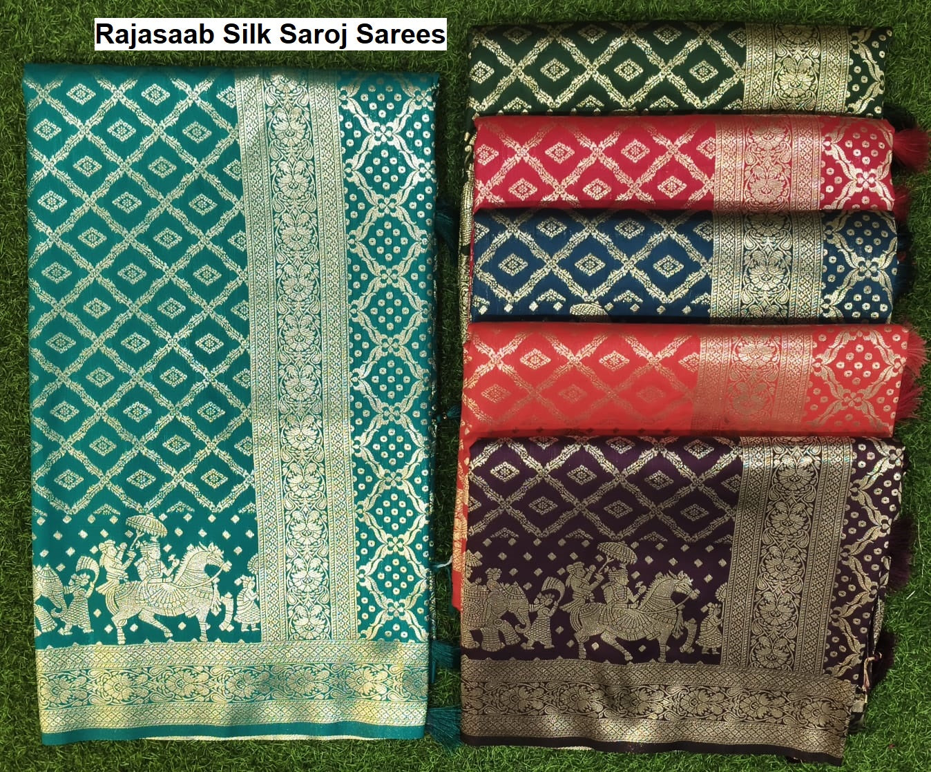 Rajasaab Silk Saroj Sarees Wholesale