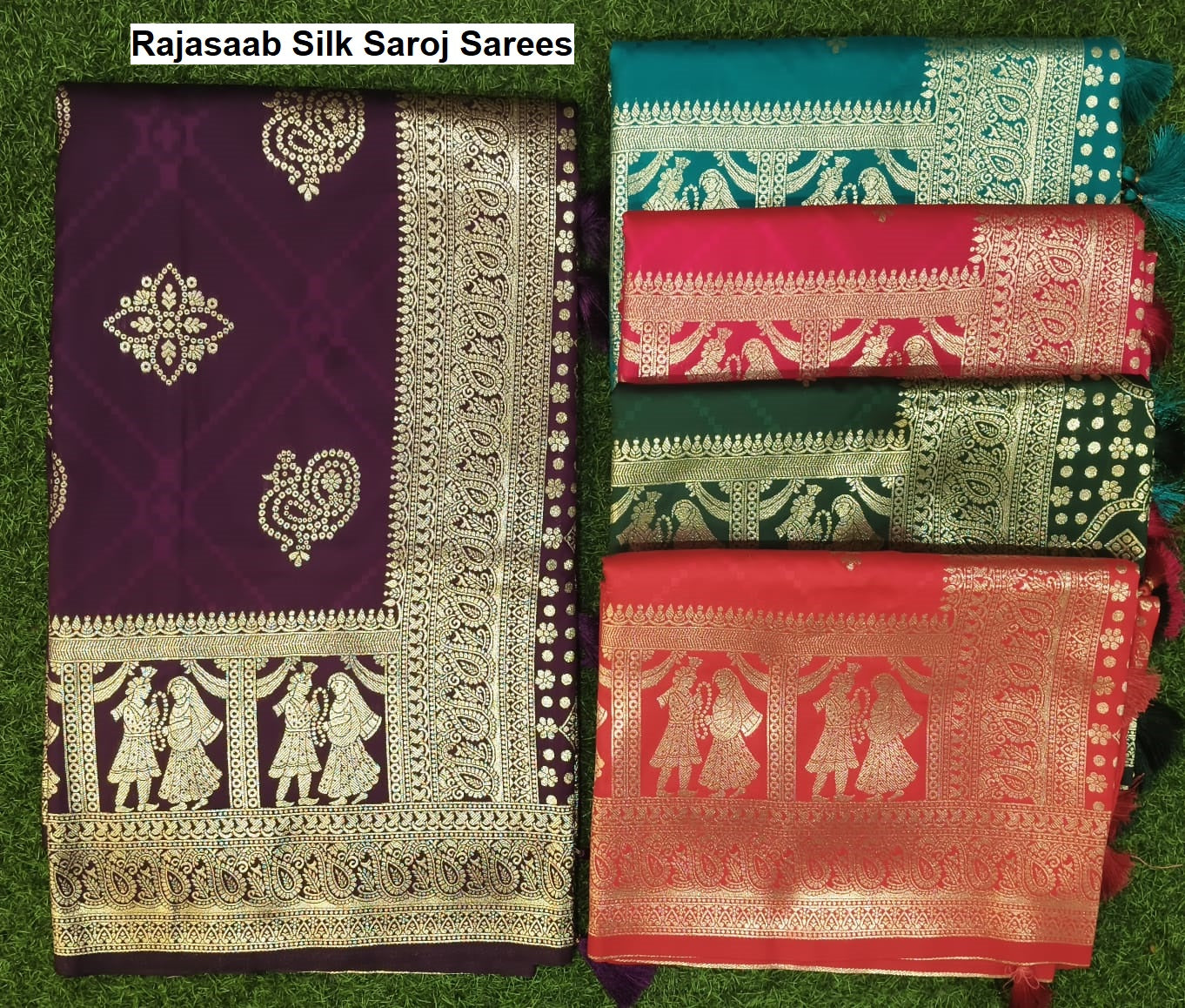 Rajasaab Silk Saroj Sarees Wholesale