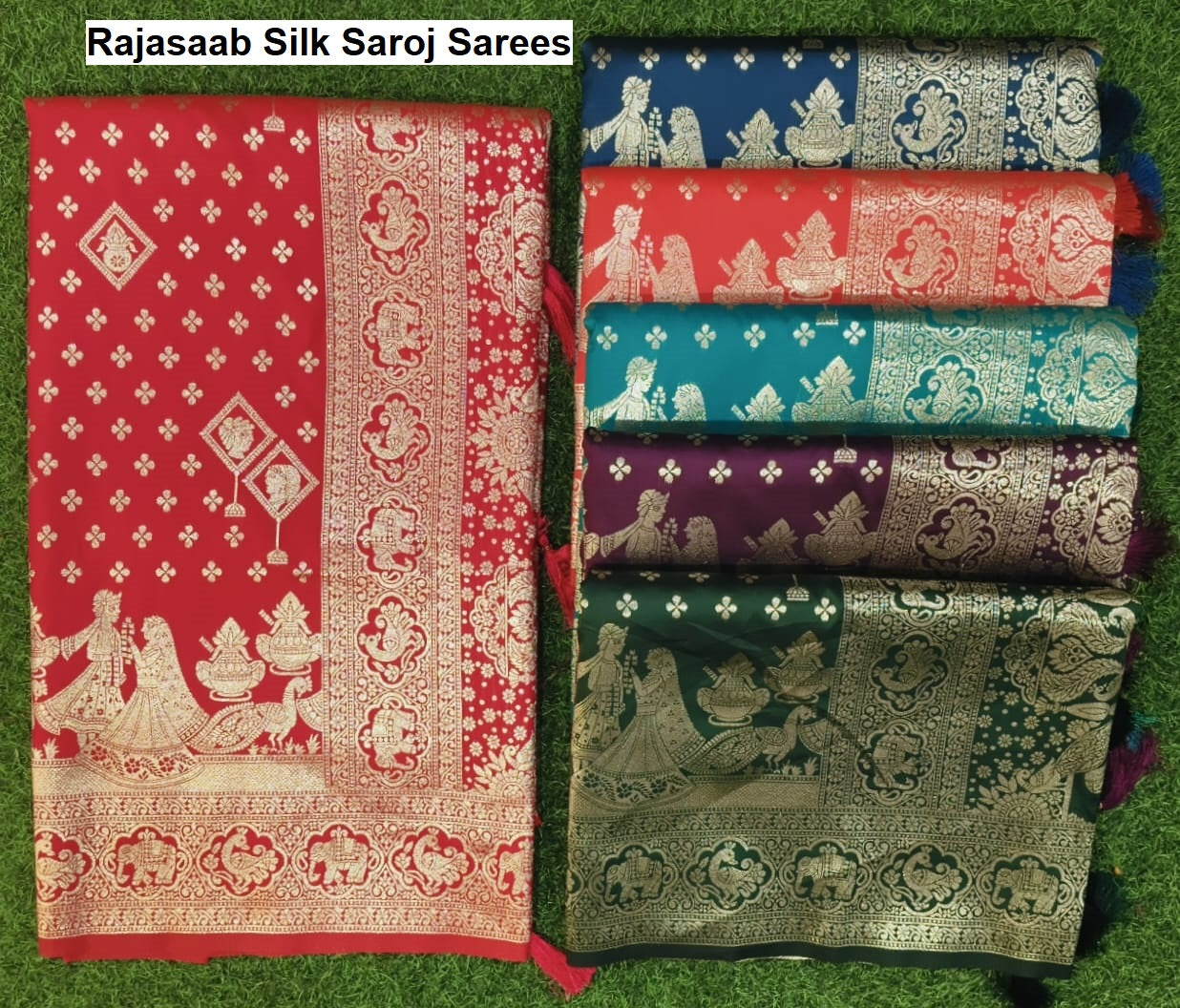 Rajasaab Silk Saroj Sarees Wholesale