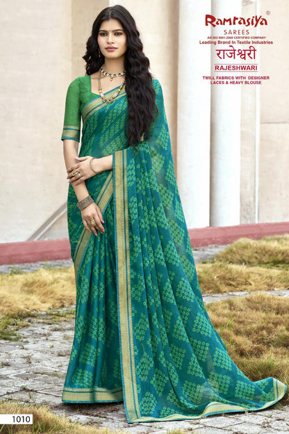 Rajeshwari Ramrasiya Twill Sarees Exporter India
