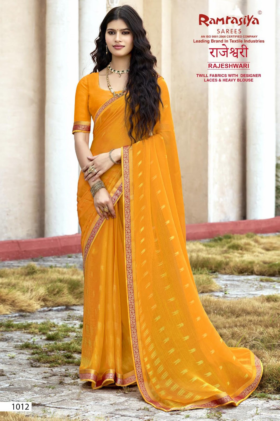 Rajeshwari Ramrasiya Twill Sarees Exporter India