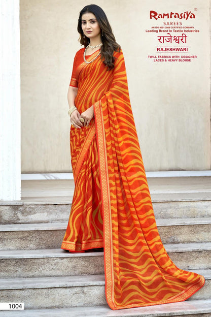 Rajeshwari Ramrasiya Twill Sarees Exporter India
