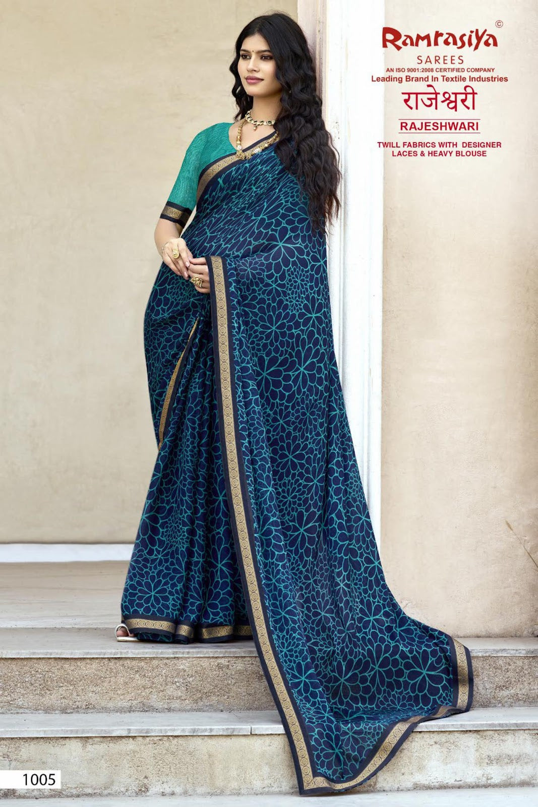 Rajeshwari Ramrasiya Twill Sarees Exporter India