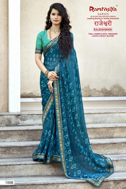 Rajeshwari Ramrasiya Twill Sarees Exporter India