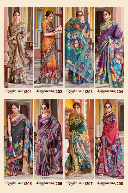 Rajgharana Vol 2 Apple Handloom Sarees Wholesaler