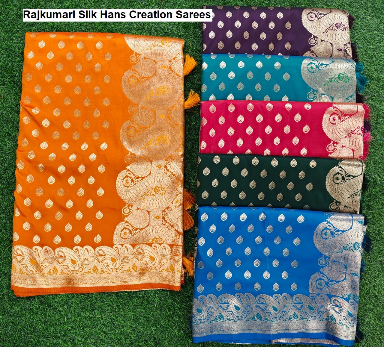 Rajkumari Silk Hans Creation Sarees Wholesaler India