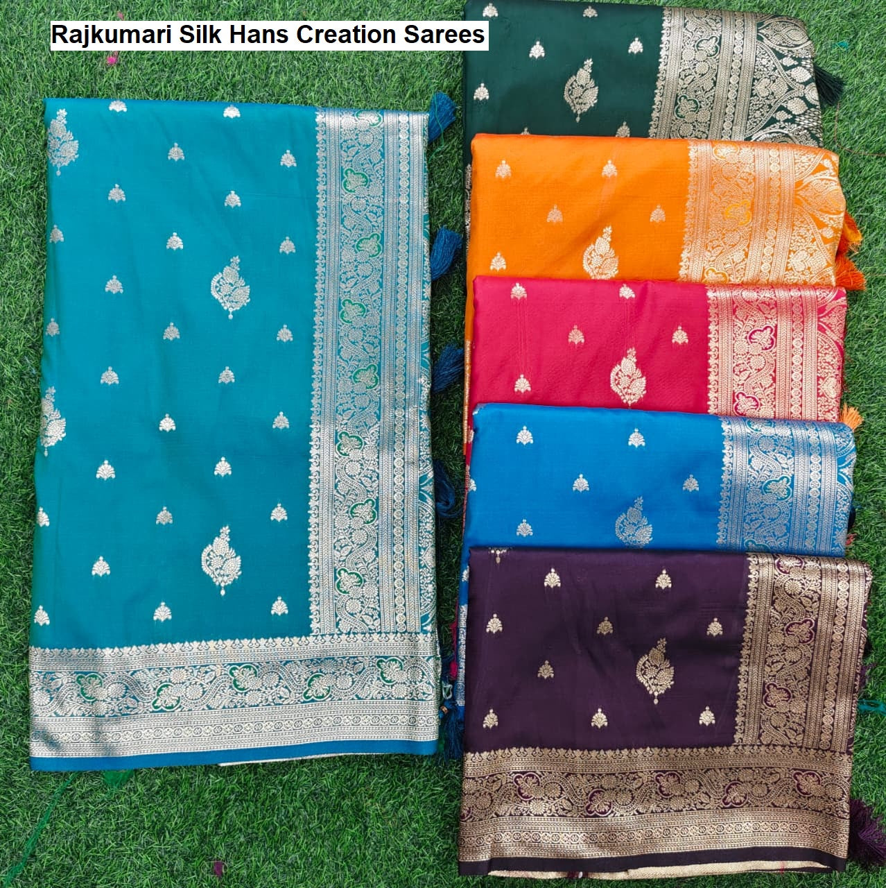 Rajkumari Silk Hans Creation Sarees Wholesaler India