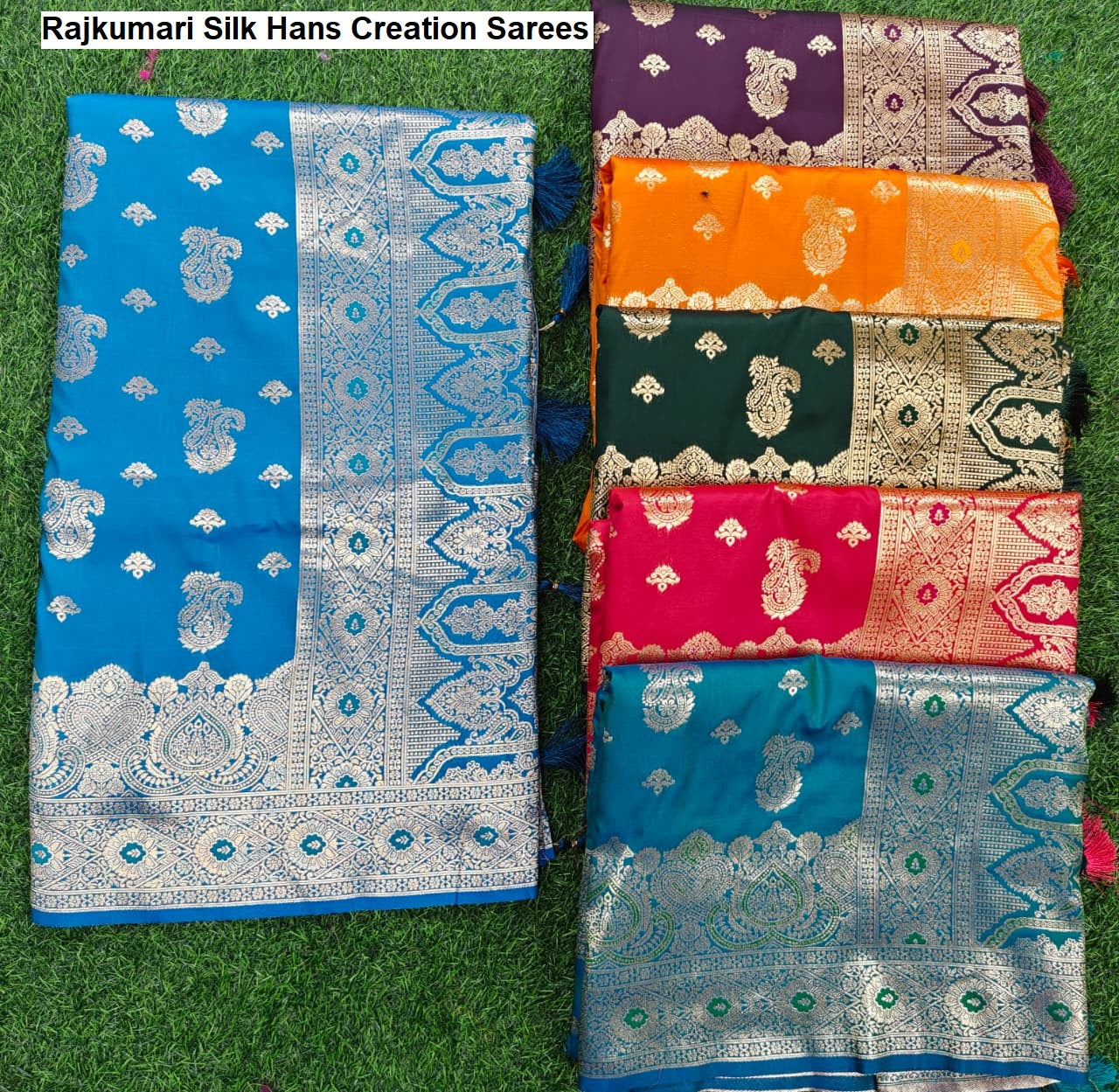 Rajkumari Silk Hans Creation Sarees Wholesaler India