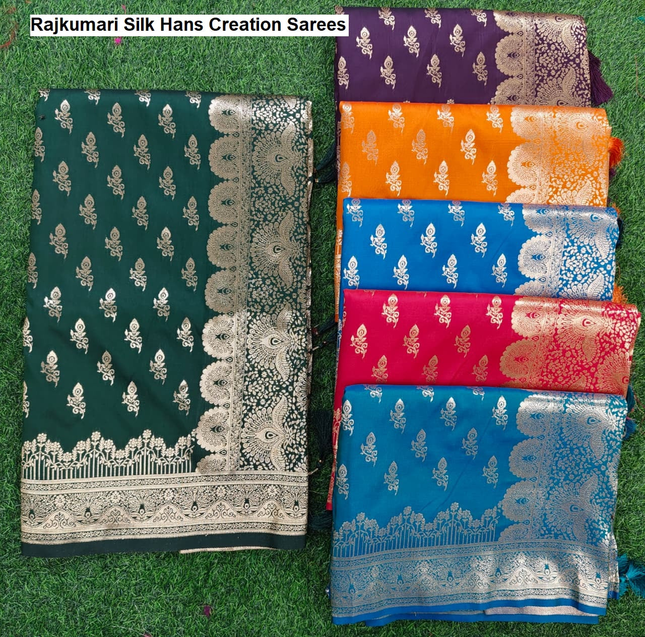 Rajkumari Silk Hans Creation Sarees Wholesaler India