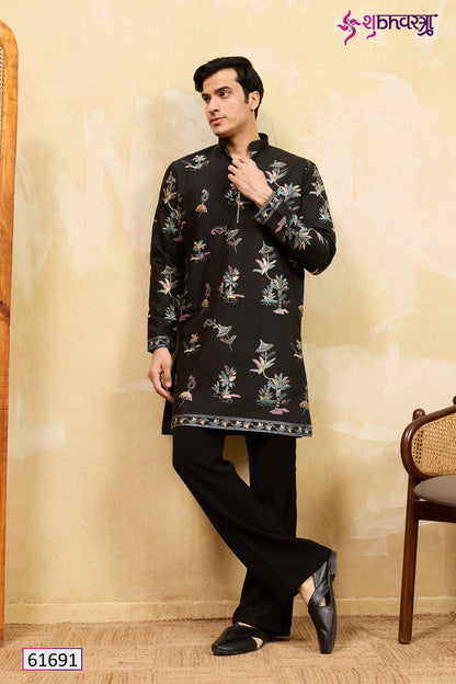 Rajputana Grace Shubhvastra Viscose Silk Mens Kurta Supplier Gujarat